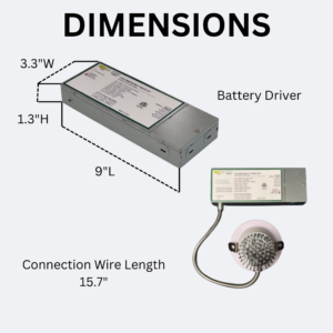 led-downlight-driver-dimensions-efficient-installation-space-optimization