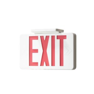 LED Emergency RED Exit Sign with Double Face-90min Battery Backup